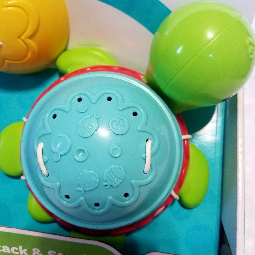 Fisher Price Stack & Strain Bath Turtle - Picture 3 of 8